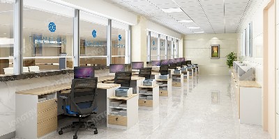 醫(yī)院收費掛號區(qū)家具